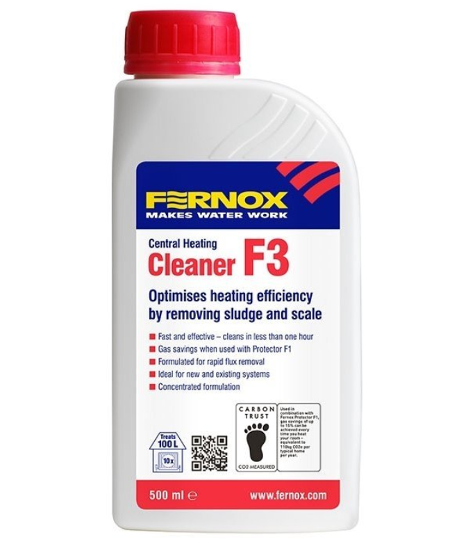 Fernox F3 cleaner skystis šildymo sistemoms valyti