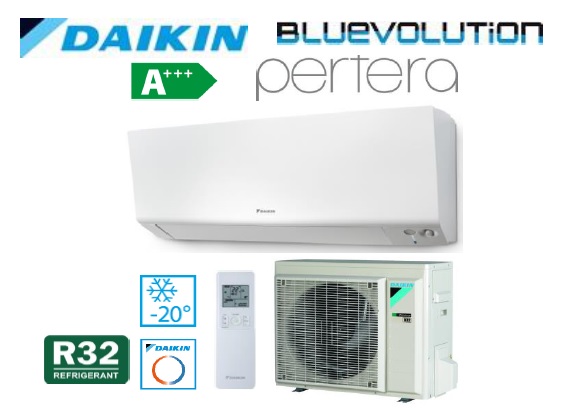Daikin Split Inverter sieninis oro kondicionierius perfera 3,2/4,7 kW
