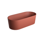 Omnires OVO M+ terracotta spalvos laisvai pastatoma vonia