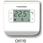Neprogramuojamas skaitmeninis patalpos termostatas su ekranu 2-40°C Fantini Cosmi FC-CH110 (baltas)