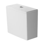 Bakelis Duravit Me 093810 apatiniu vandens įvadu 4,5/3 l., dvigubas vandens nuleidimas