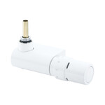 Kampinis termostatinis ventilis Danfoss 013G4287, baltas, veikiantis nuo patalpos temperatūros
