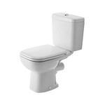 Kombinuoto pastatomo unitazo puodas Duravit D-Code 211109, be bakelio