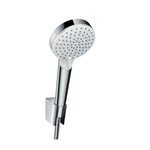 Dušo komplektas Hansgrohe Crometta Vario / Porter S (125 cm. žarnelė, dušo galvutė ir laikiklis)