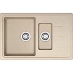 Granitinė plautuvė Franke Basis BFG 651-78 Fragranit su ventiliu ir indu, beige spalva