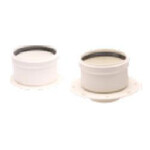 Vertikalaus prijungimo flanšai d 80 + 80 Radiant katilams (30 mm)